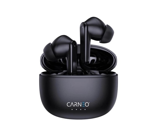 CARNEO BT sluchátka HERO pods ANC + ENC black