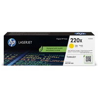 BAZAR - HP 220X Yellow Original LaserJet Toner Cartridge (5,500 pages) - Poškozený obal (Komplet)