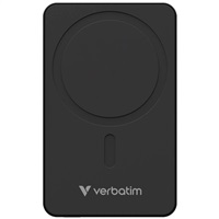 VERBATIM Powerbanka Charge 'n' Go Essentials, Magnetická, 20000 mAh, USB-C, Černá