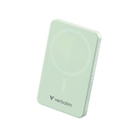 VERBATIM Powerbanka Charge 'n' Go Essentials, Magnetická, 20000 mAh, USB-C, Zelená