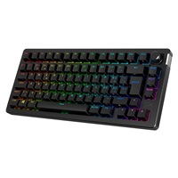 HyperX Top Plates Alloy Rise 75 NVB - horní deska, modrá