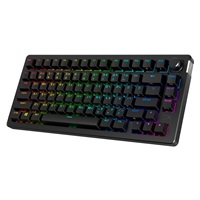 HyperX Top Plates Alloy Rise 75 NVB - horní deska, modrá