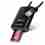 AXAGON ADM2-AM USB-A 10Gbps - M.2 NVMe & SATA SSD adaptér, kábel USB-A 10cm