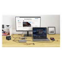 i-tec USB-C Metal Nano Docking Station 4K HDMI LAN with Power Delivery 100 W + Charger 100W