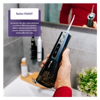 TrueLife AquaFloss Compact L100 Black - ústní sprcha
