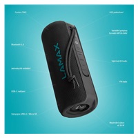 LAMAX LightNote1 - přenosný reproduktor