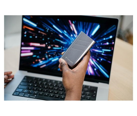 VERBATIM externí SSD 2TB, USB4, USB-C, R:3700 / 3600MB/s, šedá