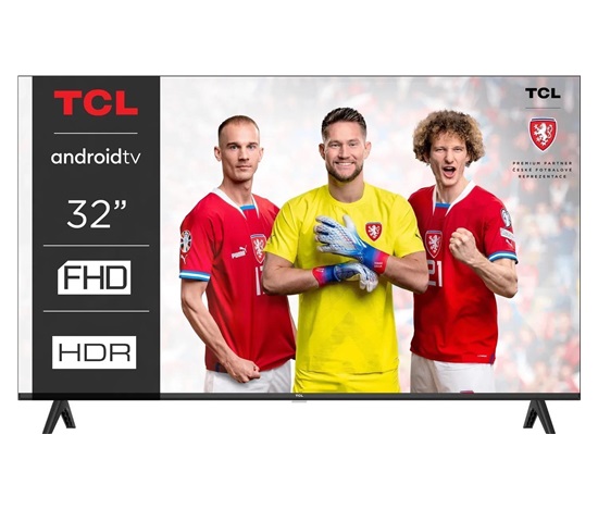 TCL 32S5400AF 32" TV, Full HD, Direct LED, HDR, Android TV, Google Assistant, HDMI, USB, WiFi
