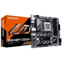 GIGABYTE MB Sc AM5 B840M DS3H, AMD B840, 4xDDR5, 2xDP, 1xHDMI, mATX
