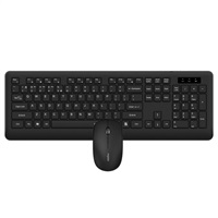 RAPOO Set klávesnice a myš 8310M, Multi-mode, Bezdrátový set, CZ/SK, Černá