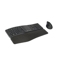 RAPOO Set klávesnice a myš 8810ME, Multi-mode, Bezdrátový set, CZ/SK, Černá