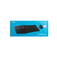 RAPOO Set klávesnice a myš 8810ME, Multi-mode, Bezdrátový set, CZ/SK, Černá