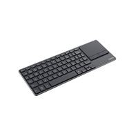 RAPOO Klávesnice E2810M, Bezdrátová 2.4GHz, Bluetooth, CZ/SK, černá