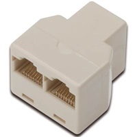 PremiumCord Rozdvojka 8/8F - 2x8/8F - Rozdvojka konektoru RJ45 na kabel - Konektory RJ45 8/8 Female - 2x 8/8 Female Produkt nenahrazuje síťový switch. Pro získání více přípojných míst do počítačové sítě ethernet je nutné použít aktivní prvek, např pod kódem: I-SW 5D