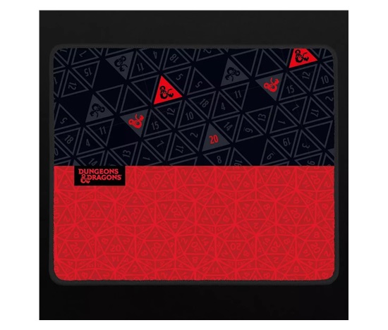 Konix Dungeons & Dragons Black & Red Mousepad