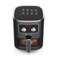 Rohnson horkovzdušná fritéza, 1450 W,  5 l, časovač, automatické vypnutí, ochrana proti přehřátí