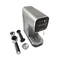 Rohnson espresso, 1360 W, 20 bar, slim design, dotykový ovládací panel, vysokotlaká tryska