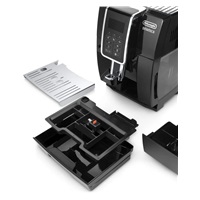 BAZAR - DeLonghi Dinamica ECAM 350.55.B automatický kávovar, 15 bar, vestavěný mlýnek, mléčný systém - Rozbaleno