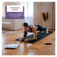 TrueLife FitScale W1 BT White - bioelektrická impedanční bluetooth váha
