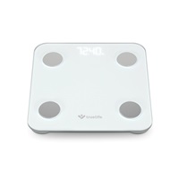 TrueLife FitScale W1 BT White - bioelektrická impedanční bluetooth váha