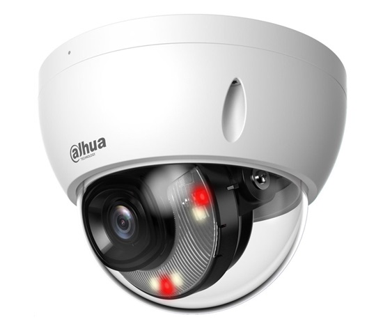 Dahua IPC-HDBW2449E-S-IL-0280B, 4Mpix 20fps, 2,8mm(101°), Full-Color / WDR / IR+white 30m / mikrofon