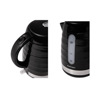 Rohnson rychlovarná konvice, 2200 W, 1.7 l, automatické vypnutí, ochrana proti přehřátí, černá