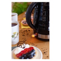 Rohnson rychlovarná konvice, 2200 W, 1.7 l, automatické vypnutí, ochrana proti přehřátí, černá