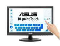 ASUS LCD 15.6" VT169HE Touch 1920x1080, IPS, Wide Viewing Angle, Frameless, Flicker free, Low Blue Light, HDMI