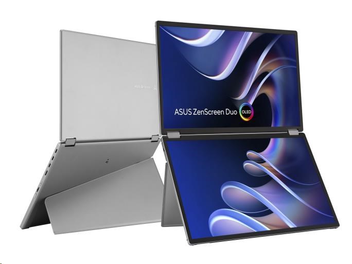 Obr. ASUS ZenScreen Duo OLED MQ149CD 360° skládací přenosný monitor 1752420a