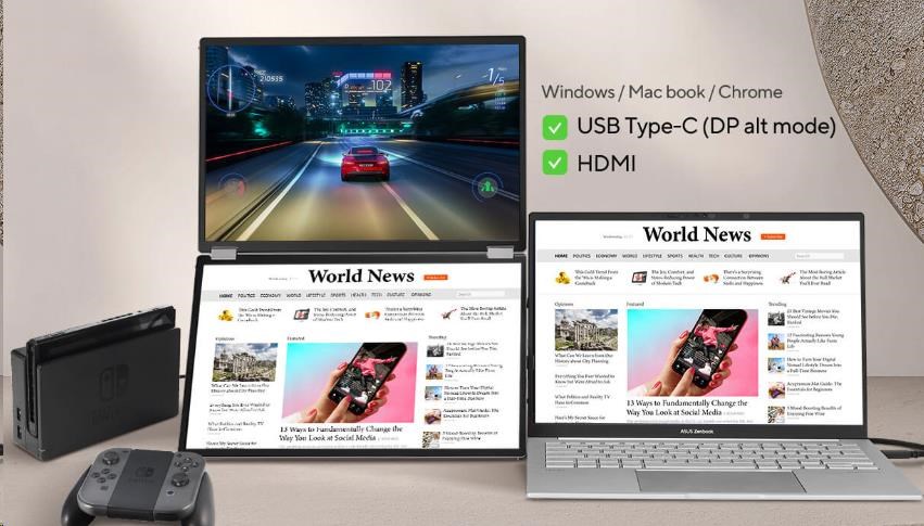 Obr. Více scénářů zobrazení pro různá použití 1752420g