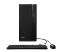 ACER PC Veriton VS2720G, i5-14400,8GB DDR5,512GB M.2 SSD,Wifi,DVD±RW,USB KB+mouse,W11P,300W,Black