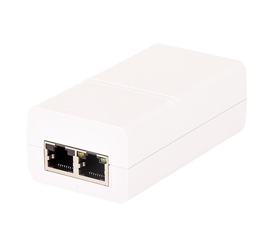 MaxLink PI15 aktívny gigabitový injektor PoE, 802.3af, 15W (48V, 0.32A), napájací kábel