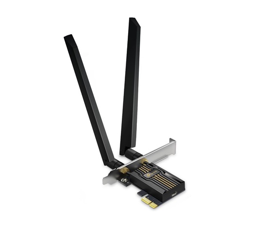 TP-Link Archer TBE552E WiFi7 PCIe adapter (BE9300,2,4GHz/5GHz/6GHz,Bluetooth5.4)