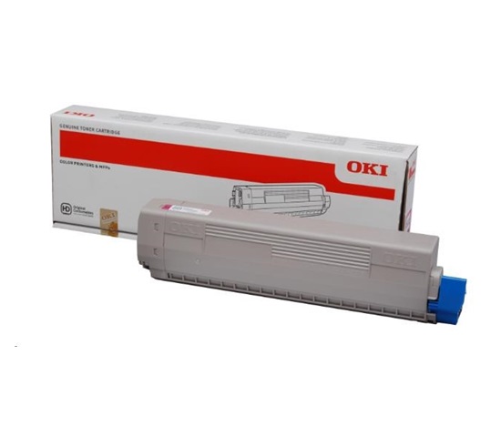 BAZAR - OKI Magenta toner do C822 (7 300 stránek) - Poškozený obal (Komplet)