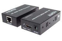 PremiumCord HDMI2.0 extender na 60m přes jeden kabel Cat5e/Cat6/Cat7