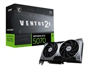 MSI VGA NVIDIA GeForce RTX 5070 12G VENTUS 2X OC, RTX 5070, 12GB GDDR7, 3xDP, 1xHDMI