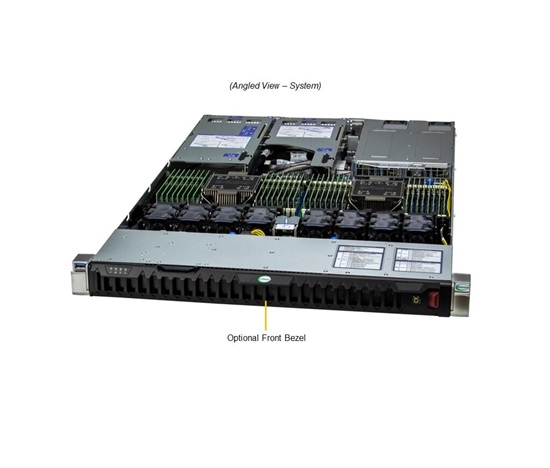 GOLD SUPERMICRO Hyper SuperServer 1U, 2x6542Y, 512GB RAM, 2x960GB SSD, 2x 3.8TB