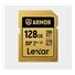 Lexar SDXC ARMOR Gold UHS-II U3, Stainless Steel, IP68 R280/W210 (V60) 128GB