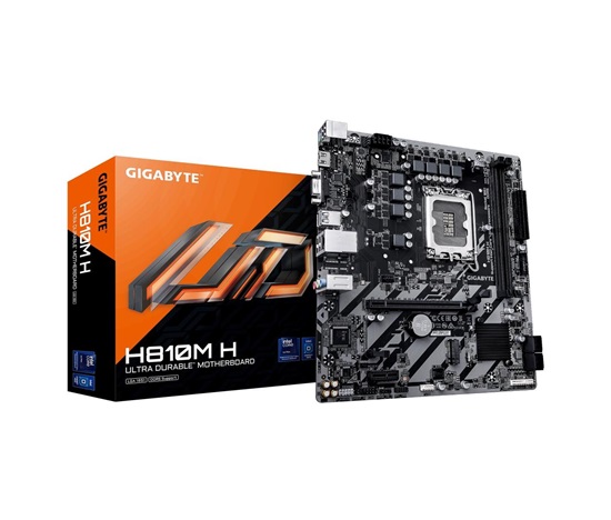 GIGABYTE MB Sc LGA1851 H810M H, Intel H810, 2xDDR5, 1xHDMI, 1xVGA, mATX