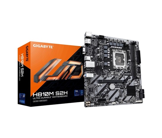 GIGABYTE MB Sc LGA1851 H810M S2H, Intel H810, 2xDDR5, 1xDP, 1xHDMI, 1xVGA, mATX