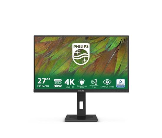 Philips MT 27" 27B1U3900 - 3840x2160,IPS,60Hz,2xHDMI,DP,USBhub,USB-C,RJ45,Repro,Pivot