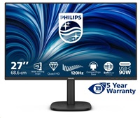 Philips MT 27" 27B2U3601 - 2560x1440,IPS,120Hz,HDMI,DP,USBhub,USB-C,RJ45,Repro,Pivot