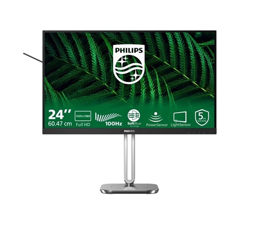 Philips MT 23,8" 24B2G5200 - 1920x1080,IPS,100Hz,D-Sub,HDMI,DP,USBhub,Repro,Pivot