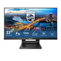 Philips MT 21,5" 222B1TC - 1920x1080,IPS,75Hz,Dotykový,D-Sub,HDMI,DP,USBhub,Repro
