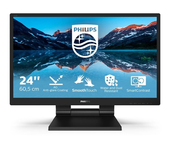 Philips MT 23,8" 242B9TL - 1920x1080,IPS,60Hz,Dotykový,D-Sub,DVI,HDMI,DP,USBhub,Repro