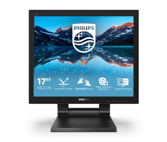 Philips MT 17" 172B9TL - 1280x1024,TN,60Hz,Dotykový,D-Sub,DVI,HDMI,DP,USBhub,Repro