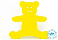 Marimex Deska plavecká Medvídek 340x290x38 mm - žlutá