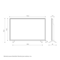 TCL P655 65" TV, 4K Ultra HD, LED, Google TV, HDR, Bluetooth, WiFi, Dolby Audio, Chromecast