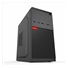 1stCOOL skříň STEP 5, micro tower, AU, USB 3.0, USB-C, bez zdroje, černá