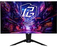 ASROCK LCD - 32" Gaming monitor PGO32UFS, OLED, 3840 x 2160 UHD, 240Hz, 1.5M:1, 275cd/m2, 0.03ms, 2xHDMI, 2xDP